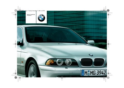 download Bmw Through 525i 530i 535i 540i able workshop manual