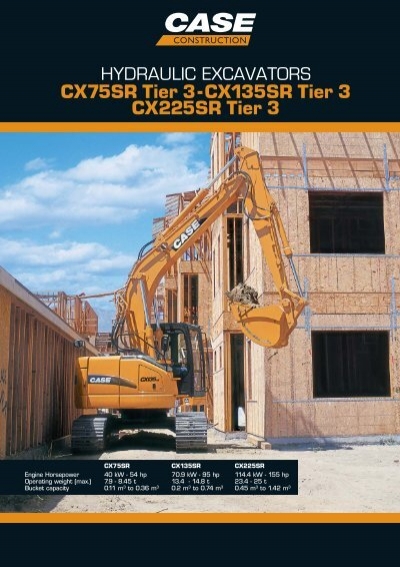 download Case 170 Hydraulic Excavators s able workshop manual