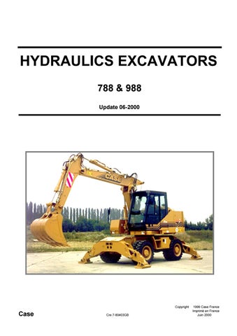 download Case 60 75 90 115 160 Hydraulic Excavators s able workshop manual