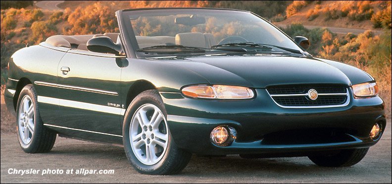 download Chrysler Dodge Stratus Convertible JX able workshop manual