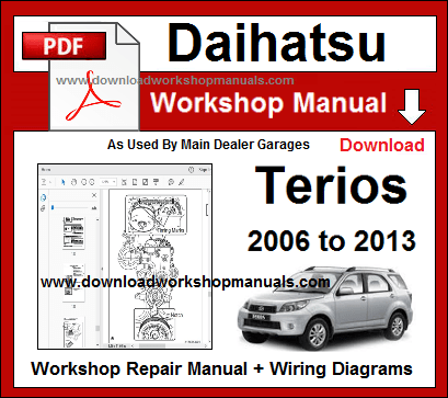 download DAIHATSU TERIOS workshop manual