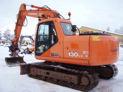 download Daewoo Doosan Solar 130LC V Hydraulic Excavator able workshop manual