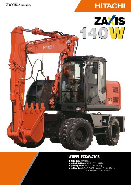 download HITACHI ZAXIS ZX140W 3 Excavator EQUIPMENT able workshop manual