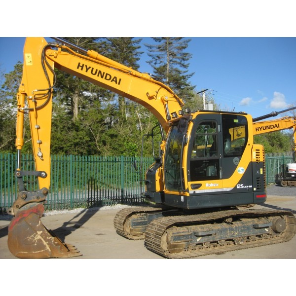 download HYUNDAI R125LCR 9A Crawler Excavator able workshop manual