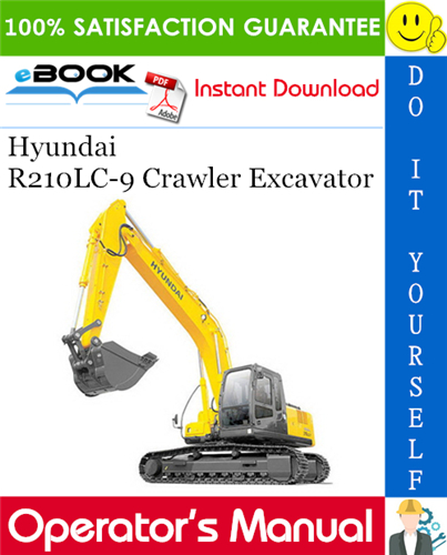 download Hyundai R210LC 7 Crawler Excavator able workshop manual