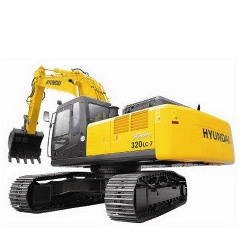 download Hyundai R210LC 7 Crawler Excavator able workshop manual