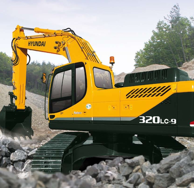 download Hyundai R320LC 7 Crawler Excavator able workshop manual