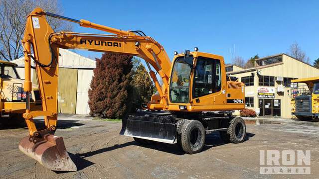 download Hyundai Wheel Excavator Robex 140W 7A able workshop manual