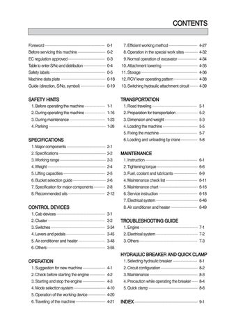 download Hyundai Wheel Excavator Robex 140W 7A able workshop manual