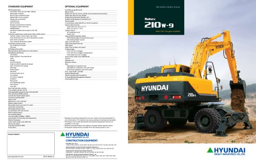 download Hyundai Wheel Excavators R210W 9 able workshop manual