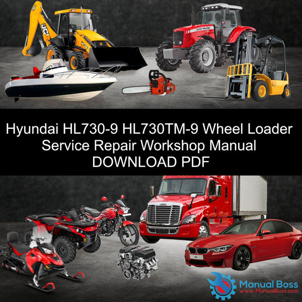 download Hyundai Wheel Loader HL730 9 able workshop manual