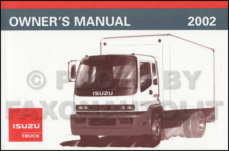 download ISUZU F Truck FSR FTR FVR able workshop manual