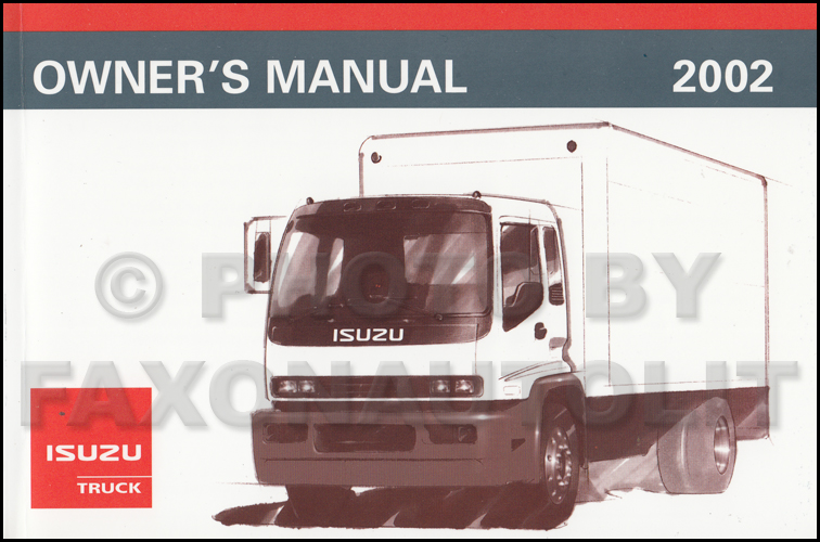 download Isuzu F FSR FTR FVR Truck workshop manual
