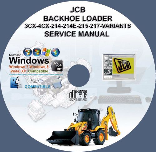 download JCB 3CX 4CX 214 215 217 Backhoe Loader workshop manual