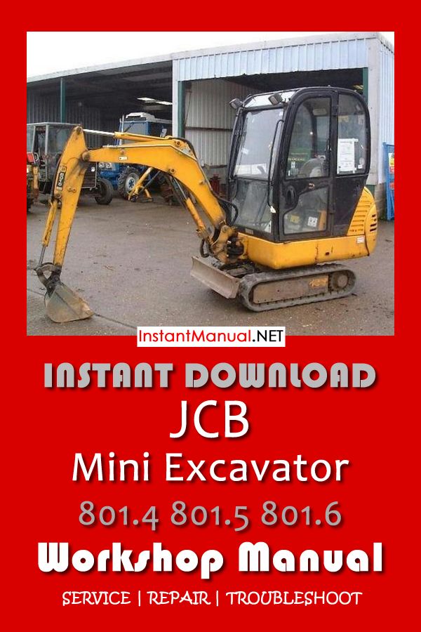 download JCB 802.7 Plus Mini Excavator able workshop manual