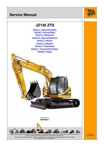 download JCB JS175W Wheeled Excavator Tier 3 Auto able workshop manual