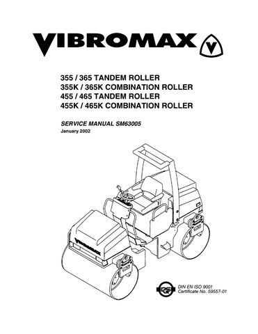 download JCB VIBROMAX 752C TandEM DRUM ROLLER able workshop manual