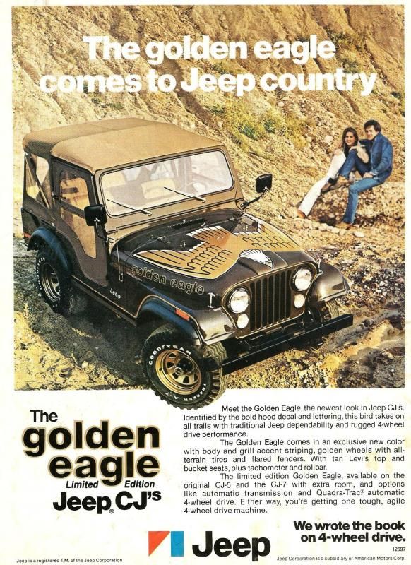 download Jeep CJ5 Golden Eagle Sport workshop manual