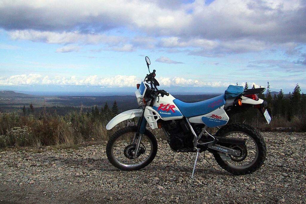 download KAWASAKI KLR250 Motorcycle able workshop manual