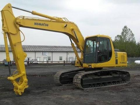 download KOMATSU PC150 6K PC150LC 6K Hydraulic Excavator + Operation able workshop manual