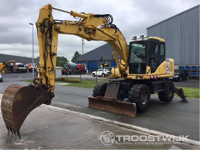 download Komatsu PW130 7K excavator able workshop manual