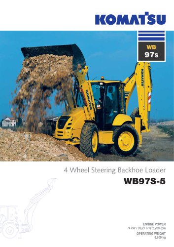 download Komatsu WB97R 2 Backhoe Loader able workshop manual
