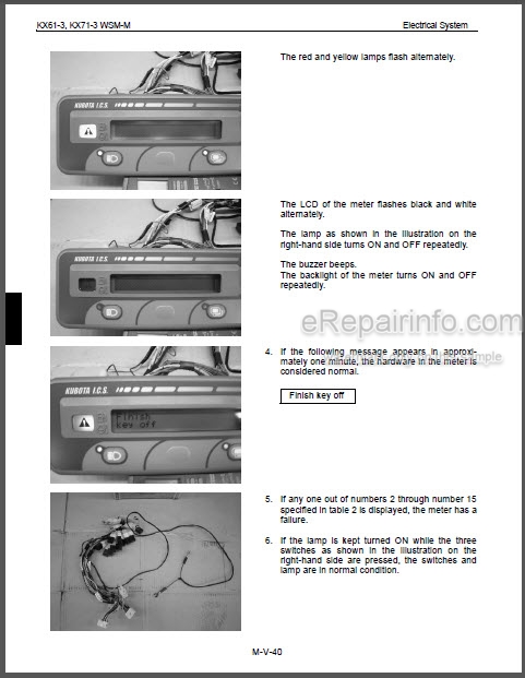 download Kubota KX61 3 KX71 3 Excavator able workshop manual