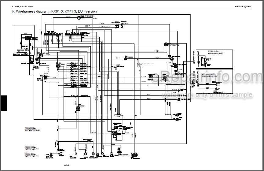 download Kubota KX61 3 KX71 3 Excavator able workshop manual