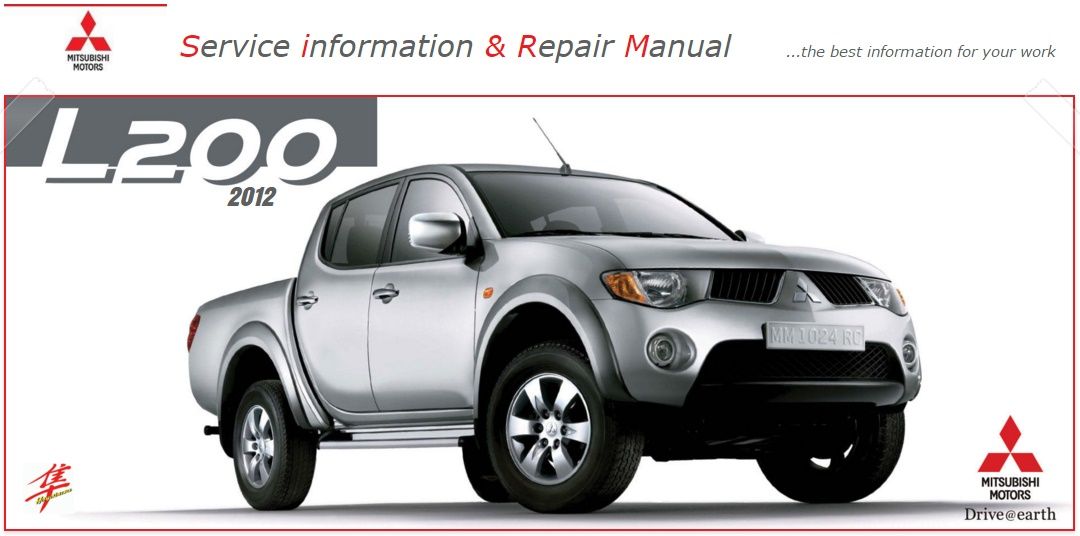 download MITSUBISHI TRITON L200 workshop manual