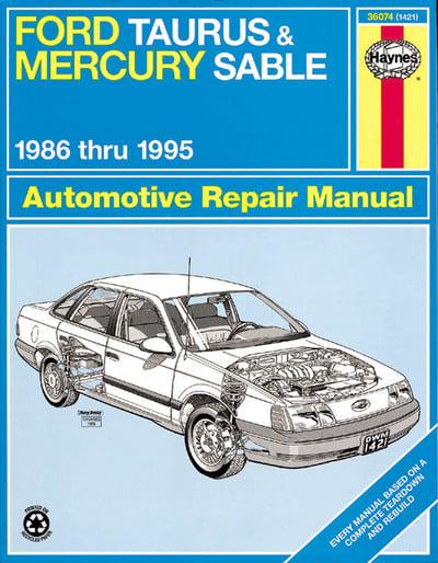 download Mercury Sable able workshop manual