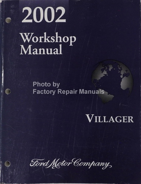 download Mercury Villager able workshop manual