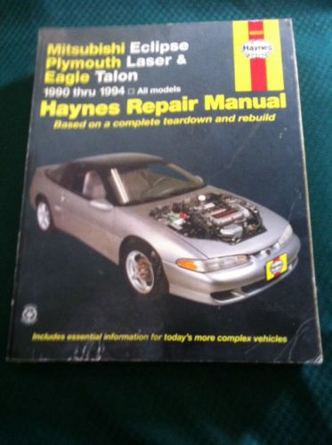 download Mitsubishi Laser Talon Eclipse workshop manual
