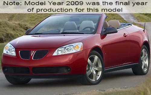 download Pontiac G6 workshop manual