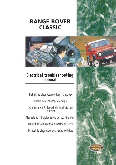 download Range Rover Classic workshop manual