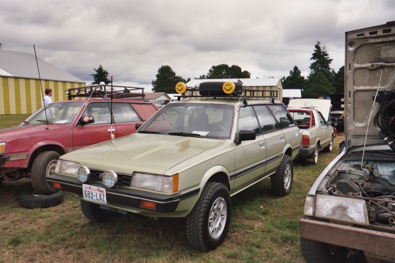 download SUBARU LOYALE workshop manual