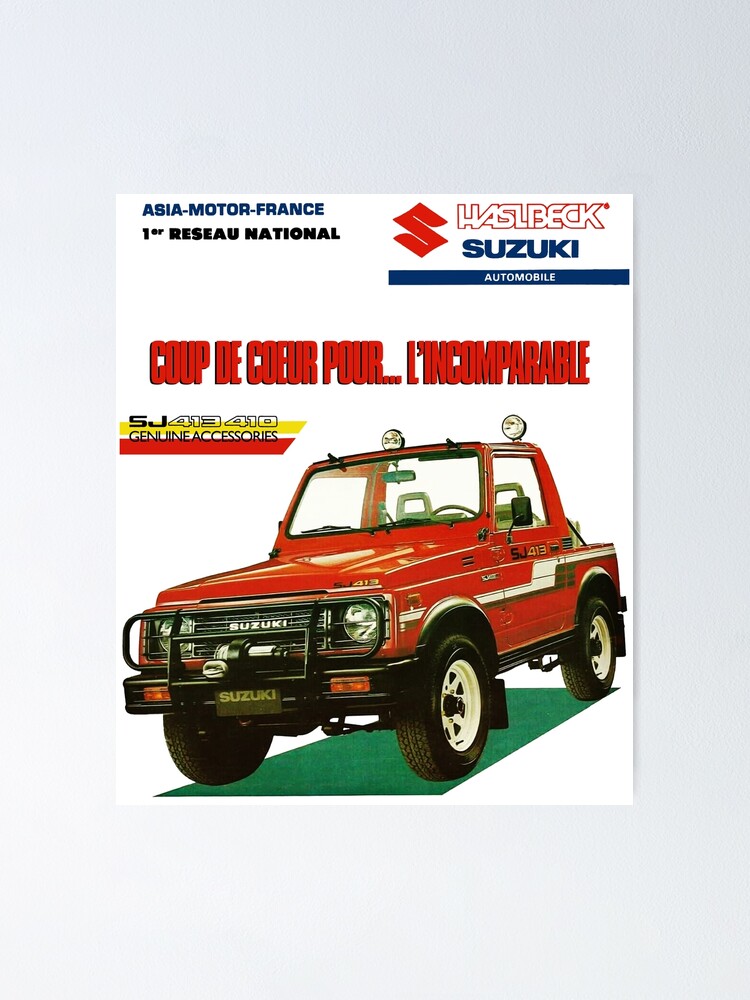 download SUZUKI SAMURAI SJ413 able workshop manual