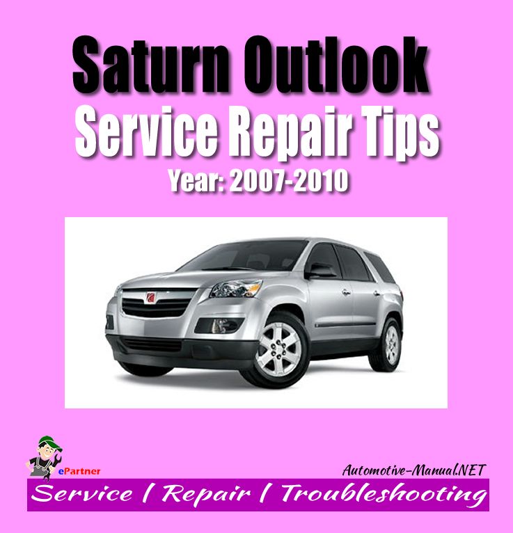 download Saturn Outlook workshop manual