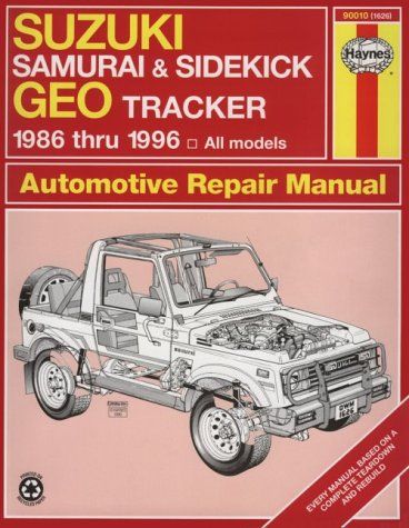 download Suzuki Sidekick workshop manual