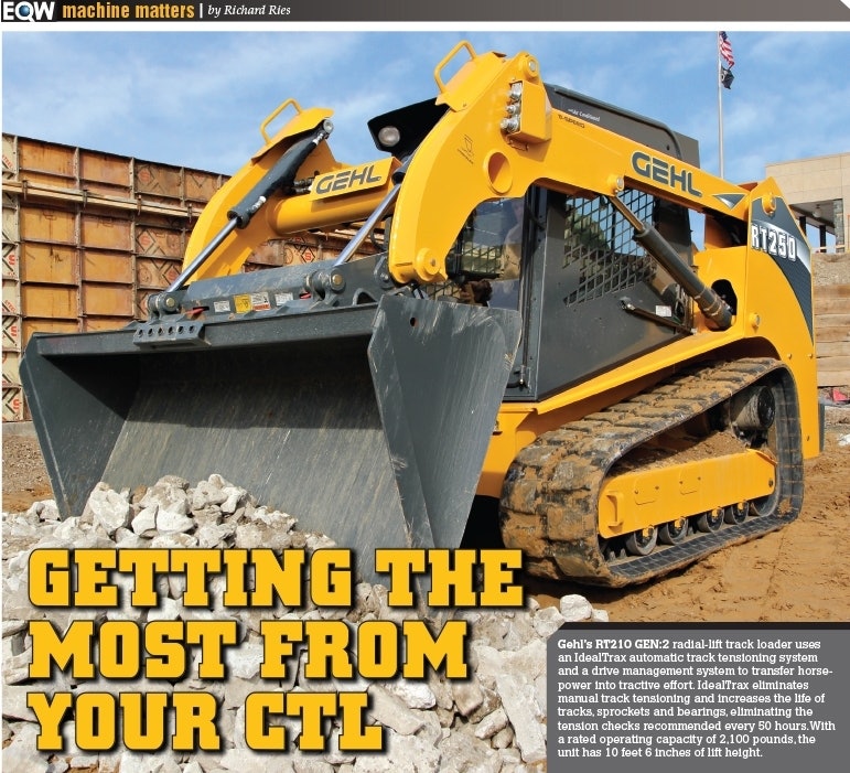 download T250 Track Steer Loader Operation able workshop manual