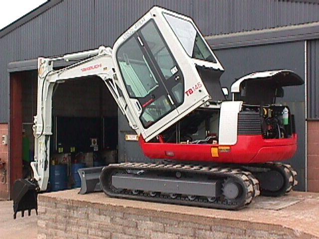 download Takeuchi TB125 TB135 TB145 Compact Excavator able workshop manual