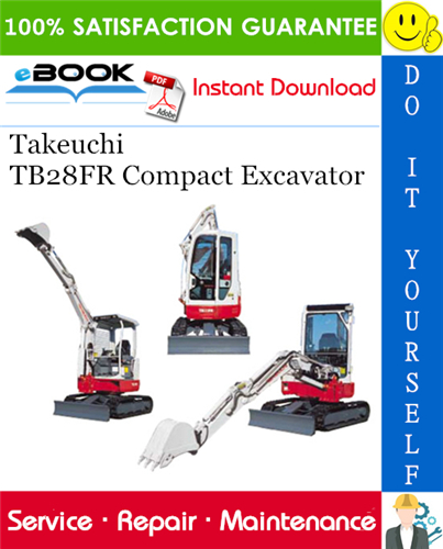 download Takeuchi TB28FR Compact Excavator able workshop manual