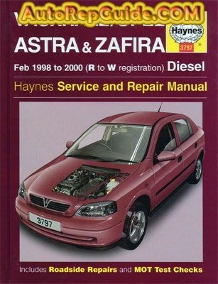 download VAUXHALL ASTRA OPEL ASTRA Shop workshop manual