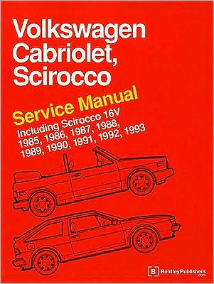download Volkswagen Cabriolet Scirocco workshop manual