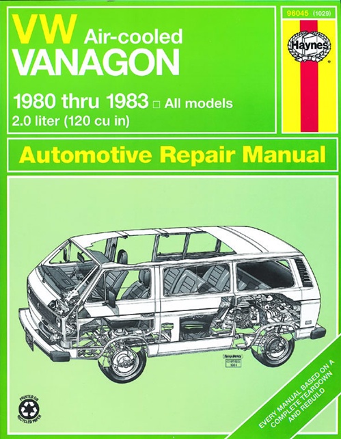 download Volkswagen Vanagon able workshop manual