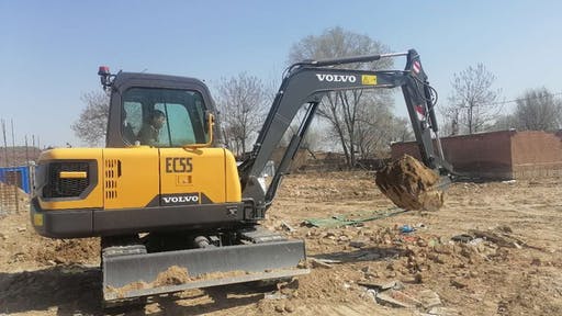 download Volvo EC55 Compact Excavator able workshop manual